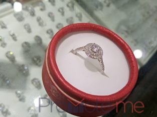 925 Sterling Silver Engagement Ring